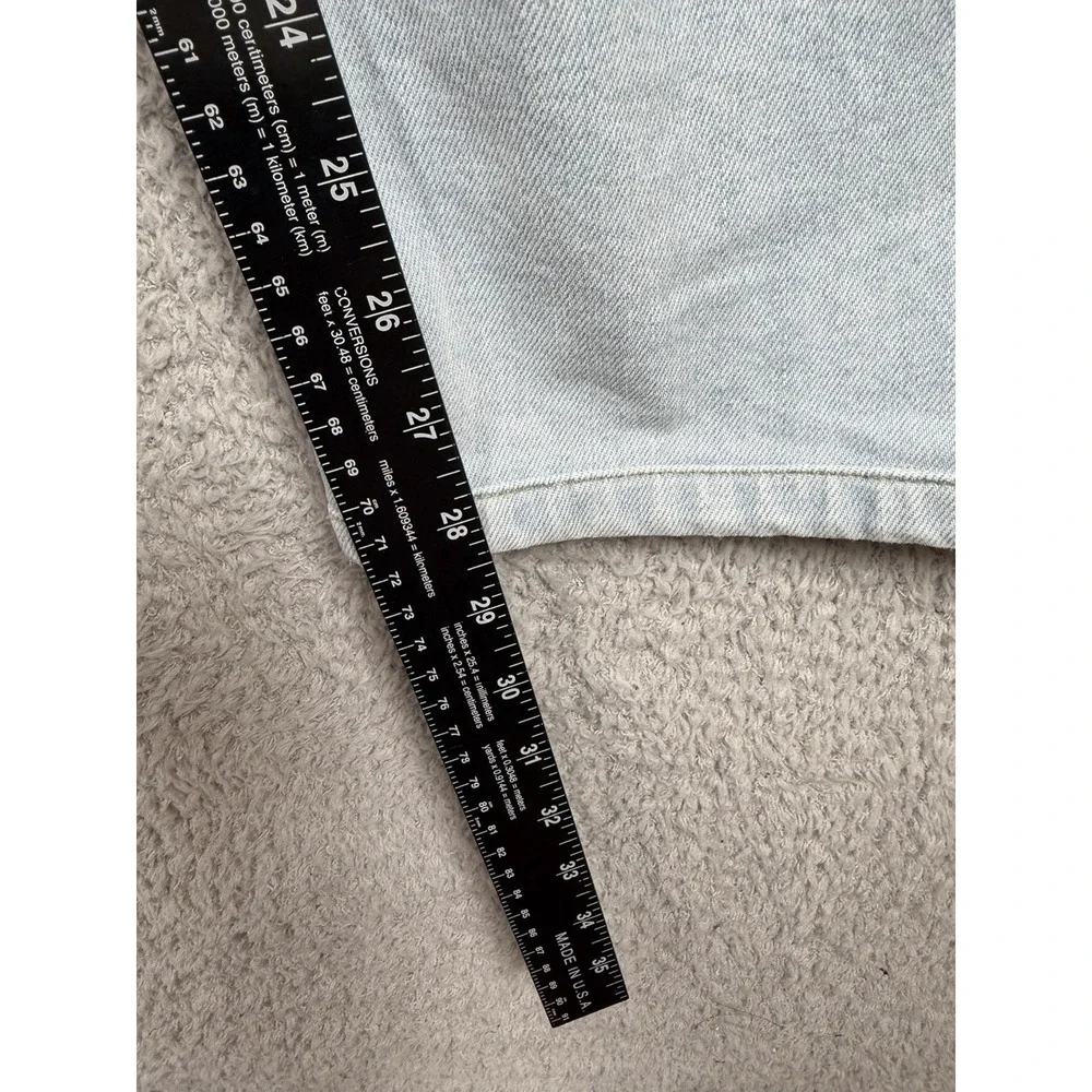 Givenchy Mens Size 30 Light Wash Mid Rise Straight Leg Jeans Made in Italy